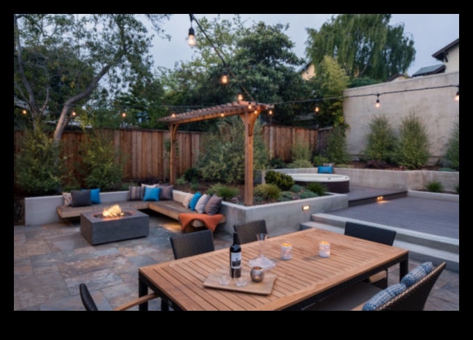 Kā ainavas ietekmē āra pusdienu telpu dizainu?