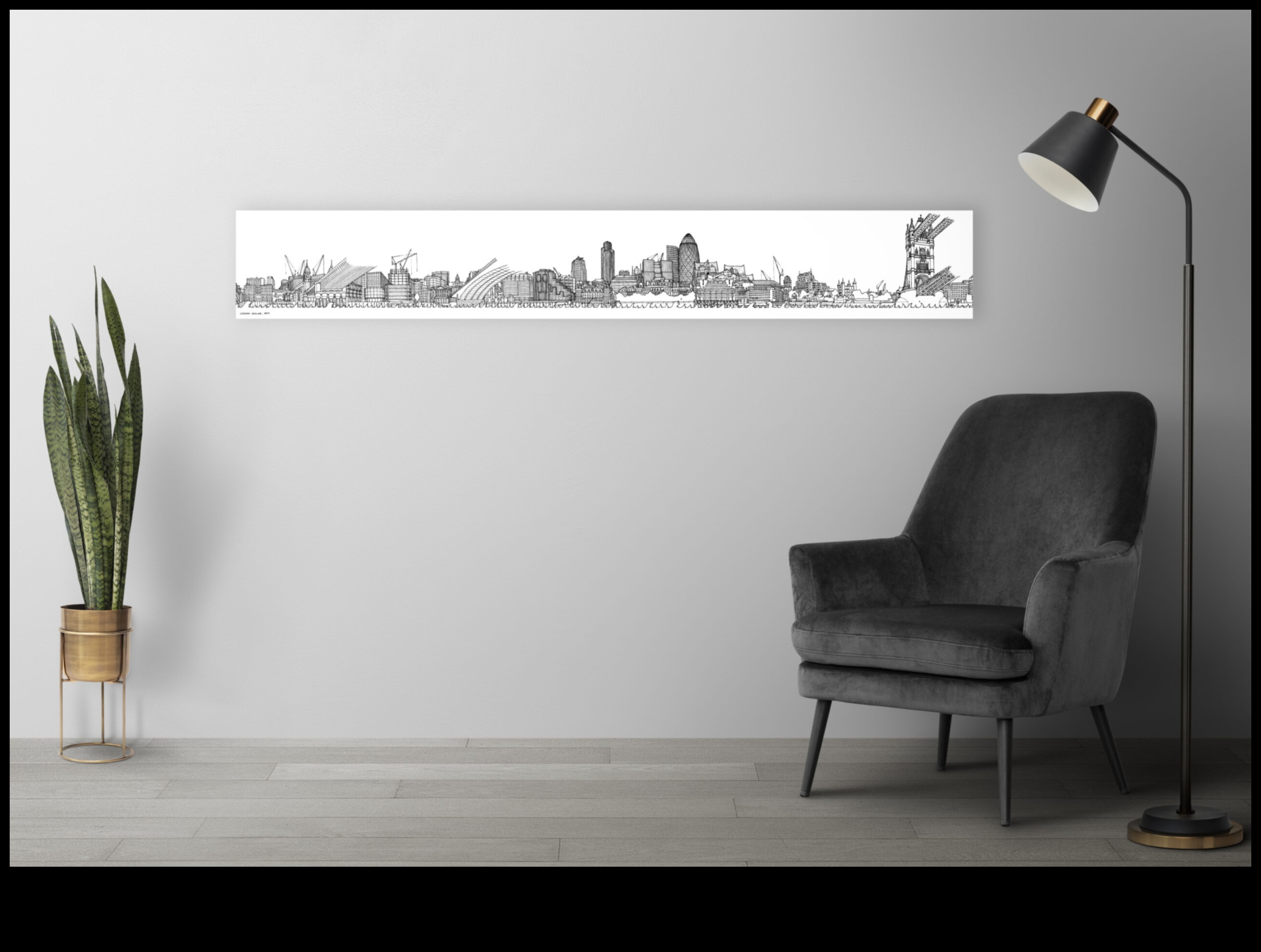 Skyline silueti: pilsētas ainavas saulrietā