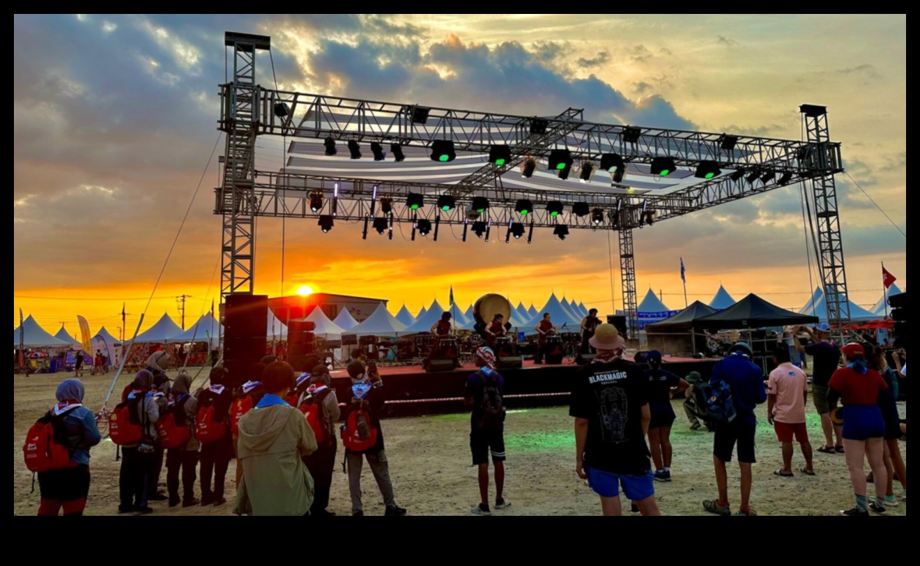 Ceļojums Jamboree: ceļotāja svētku svinības