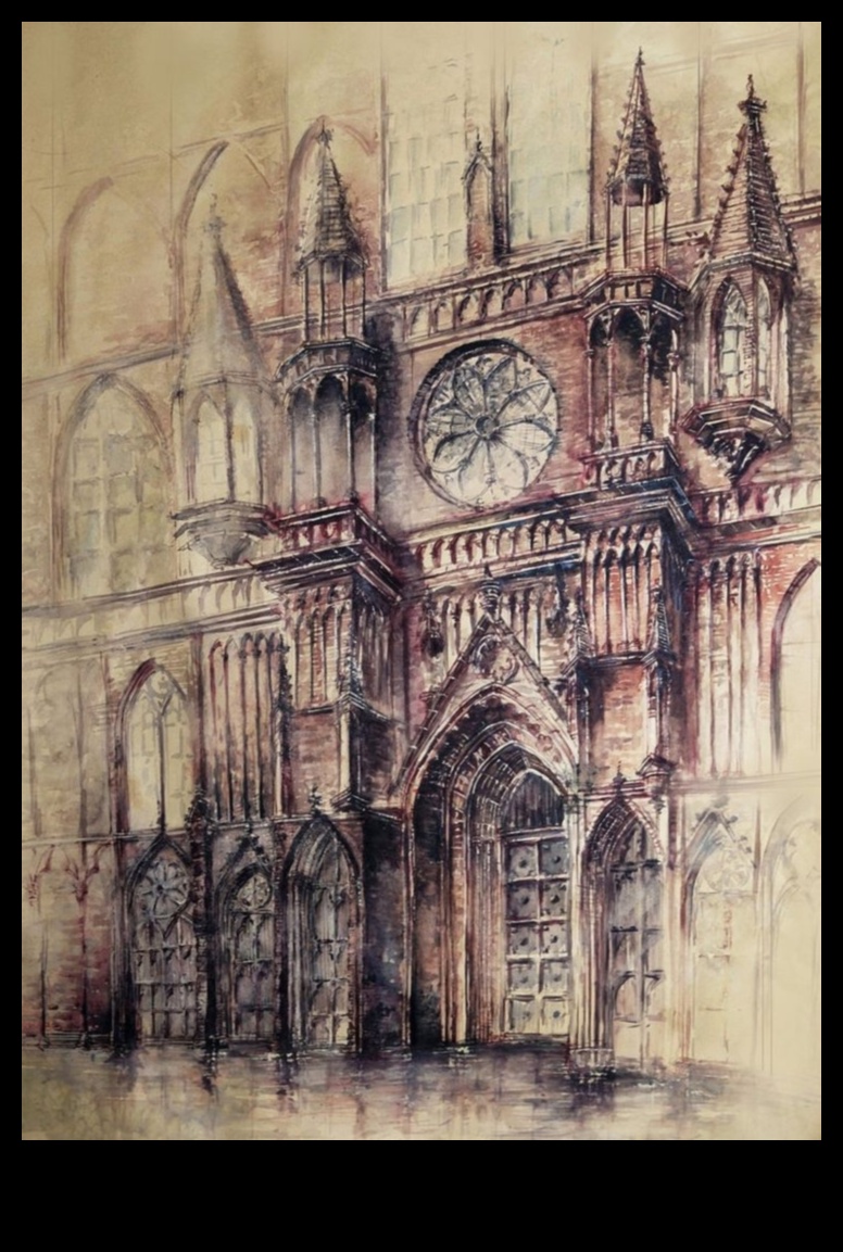 Katedrāles krāsas: vibrācija gotikas sienu gleznās