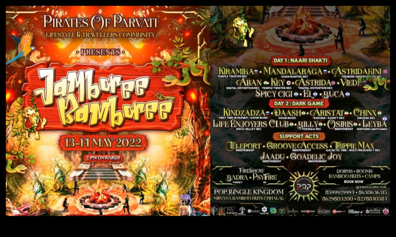 Ceļojums Jamboree: ceļotāja svētku svinības