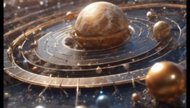 Orbitālā elegance: debesu orbītu graciozās kustības